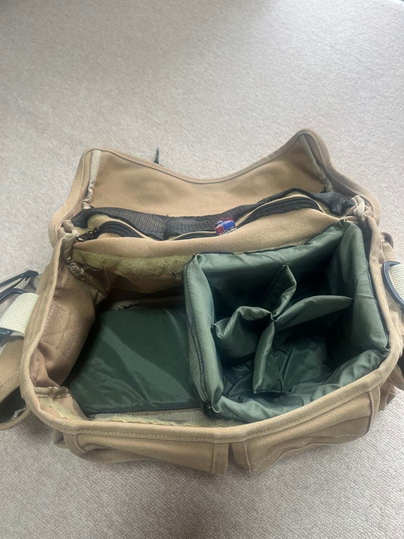 中古　DOMKE ドンケ ショルダーバッグ F-1 サンド