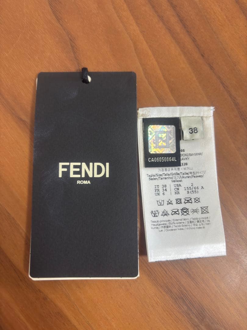 FENDI フラワープリントビキニ/新品未着用/サイズ38