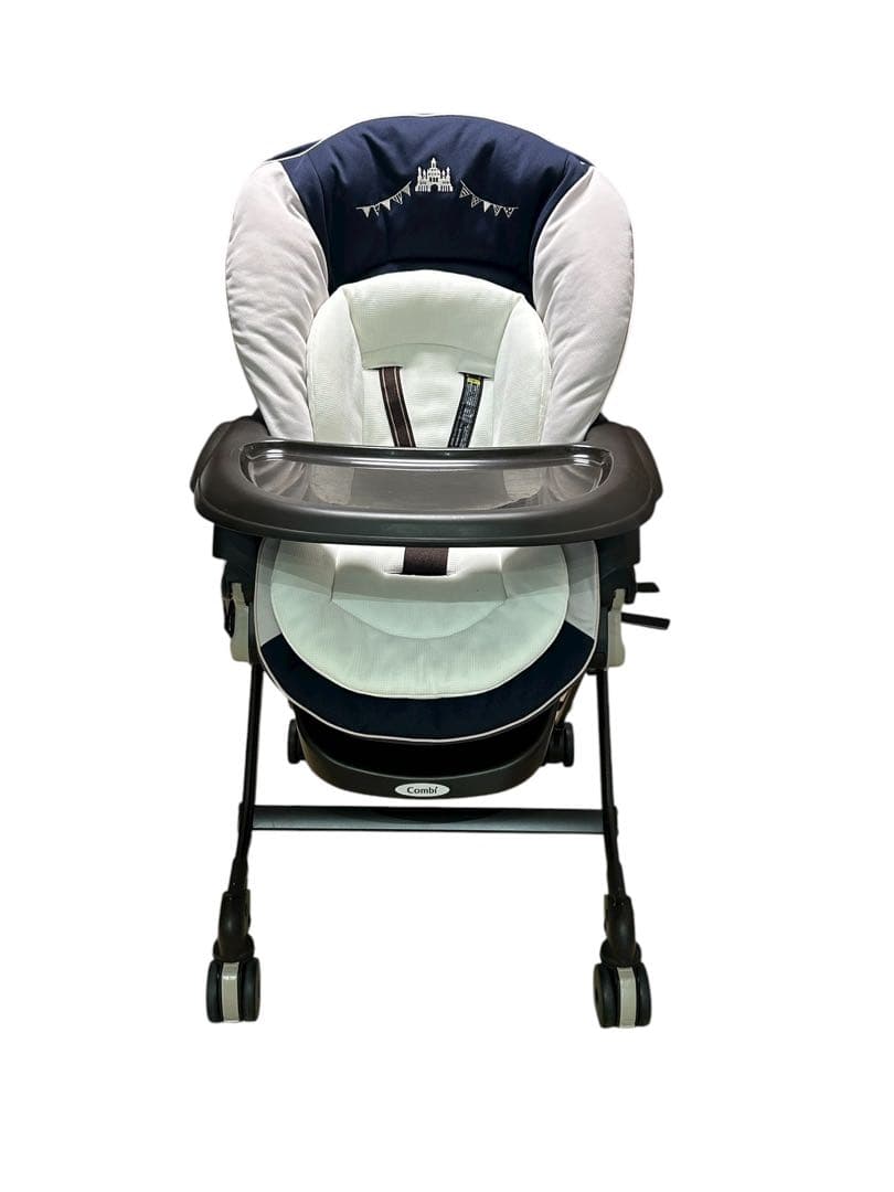 【美品】★Combi ネムリラ ハイローチェア　手動　トイザらス限定モデル