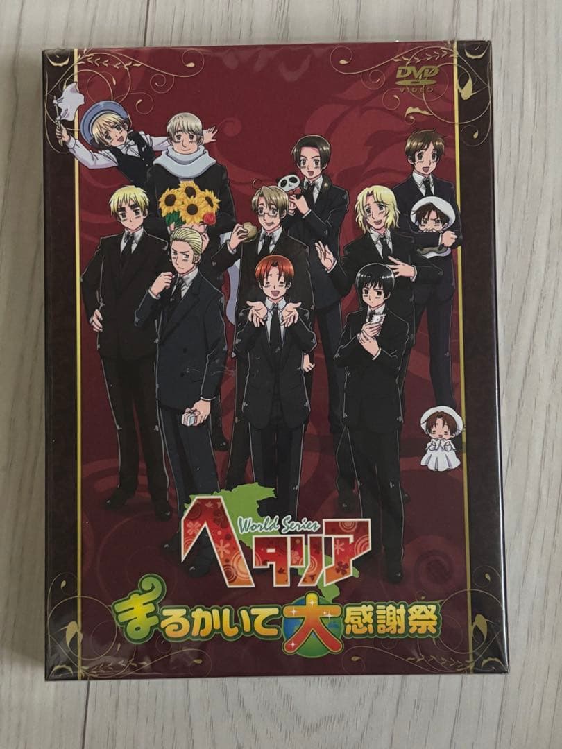 ヘタリア アニメDVD アニメイト限定版 セット まとめ 特典 非販売品 カード