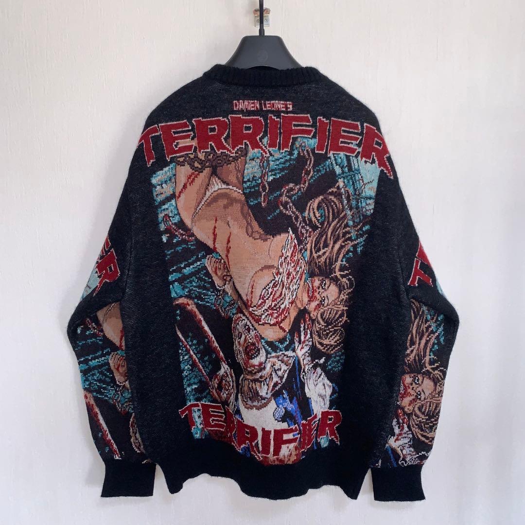 【WACKOMARIA】TERRIFIER SWEATER／新品タグ付／送料込
