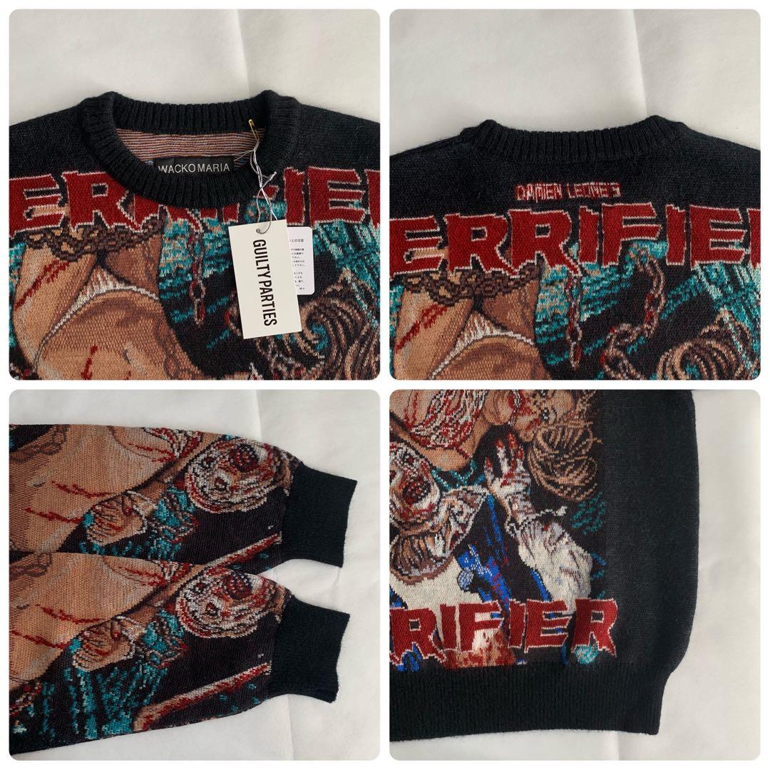 【WACKOMARIA】TERRIFIER SWEATER／新品タグ付／送料込