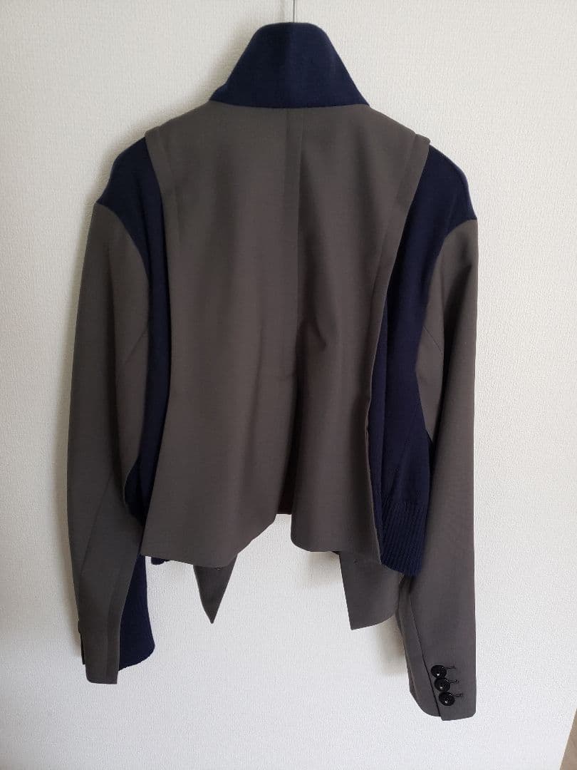 sacai サカイ バイカラージャケット