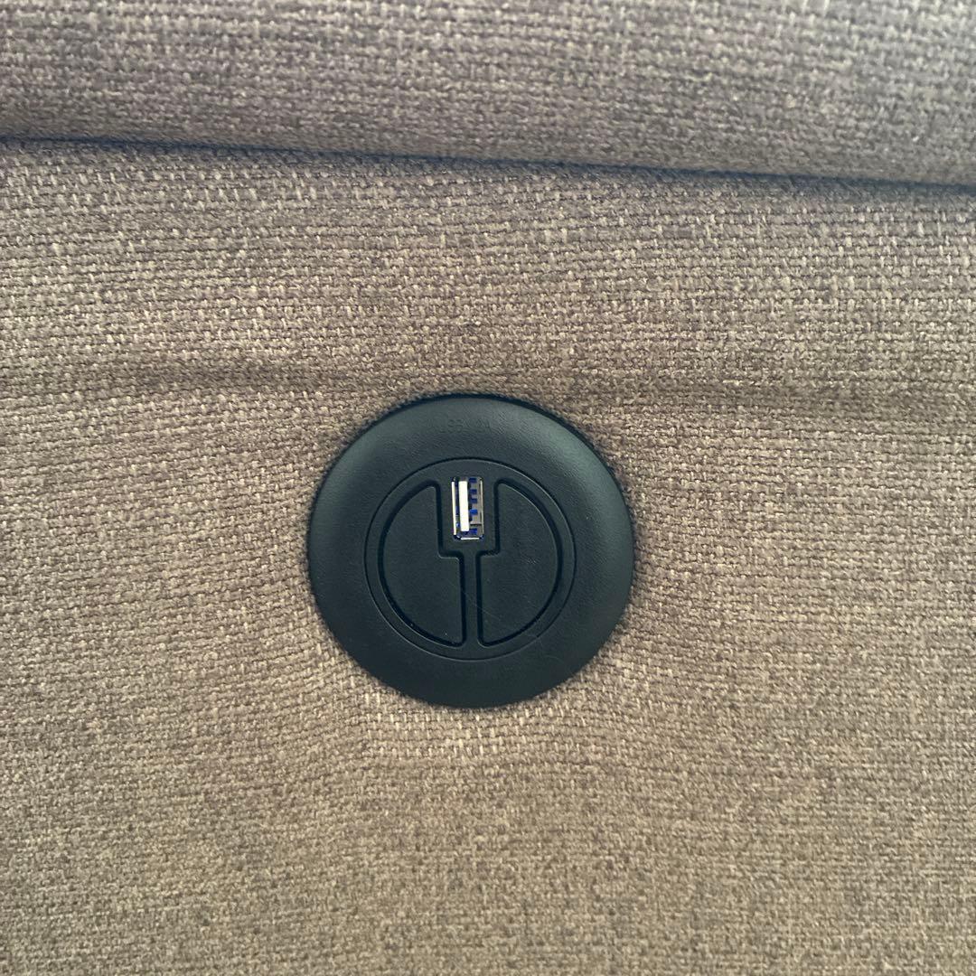 【90日限定出品 】ニトリNビリーバ 布　電動リクライニング2人掛けソファ