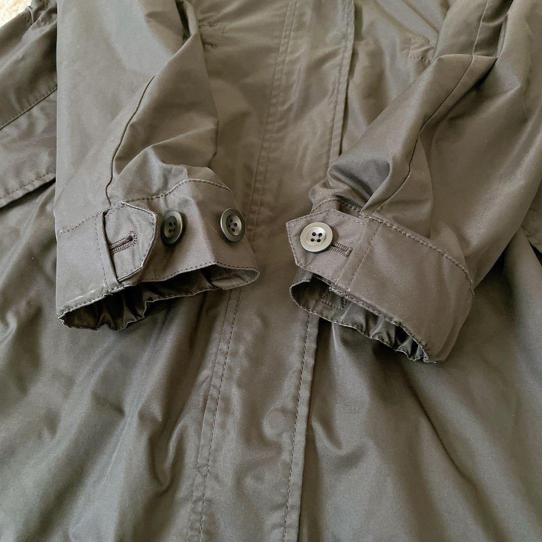 【美品】23区　洗える　モッズコート ダウン ファー ライナー 44 黒