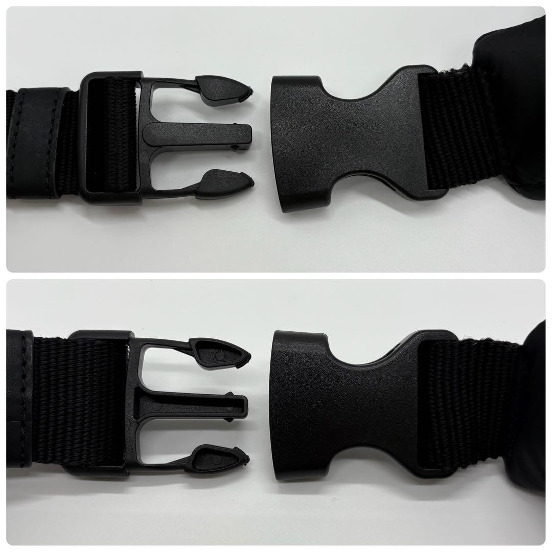 極美品✨トリーバーチ ボディバッグ エラ ベルトバッグ ナイロン ブラック