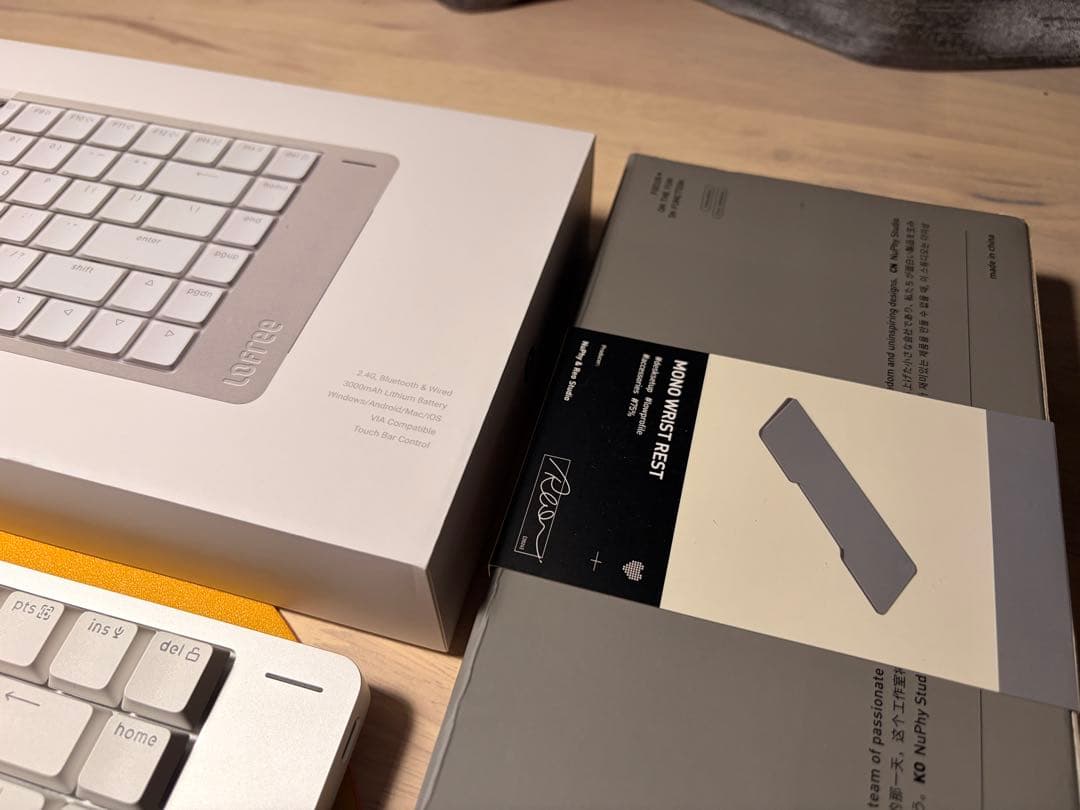 Lofree Flow2 Void（静音) キーボード + Nuphy Pad