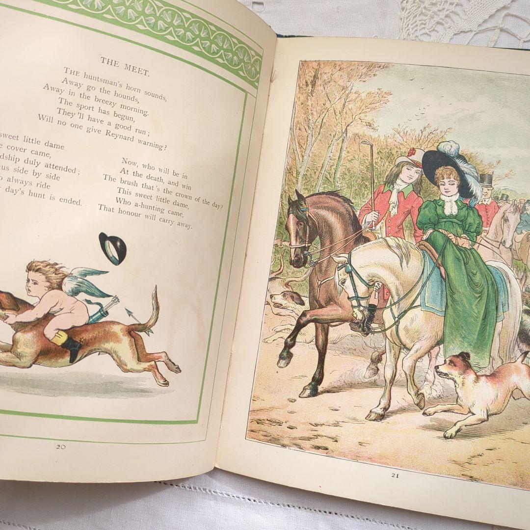 超稀少1881アンティーク絵本 洋書古書 児童書 ヴィクトリアン 初版本