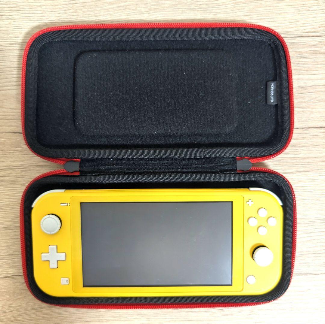 ＊*ん様 Nintendo Switch Lite イエロー 本体 ケース付き