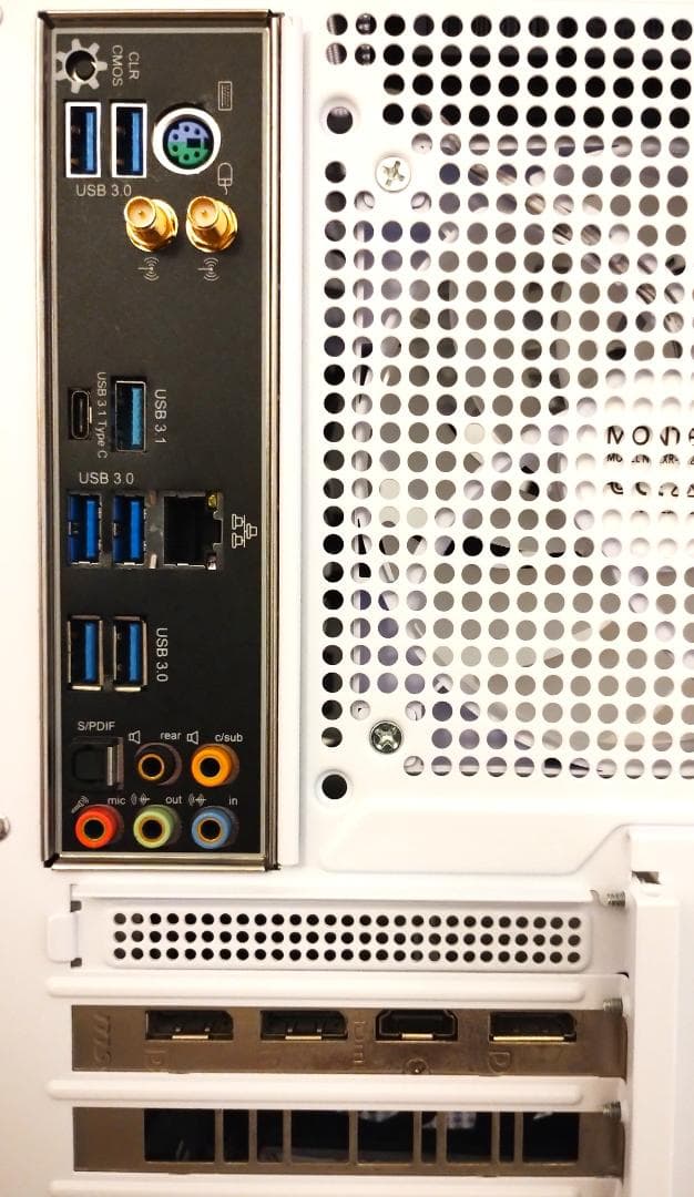 ゲーミングPC/Ryzen7 3700X/RTX2060Super/メモリ16G