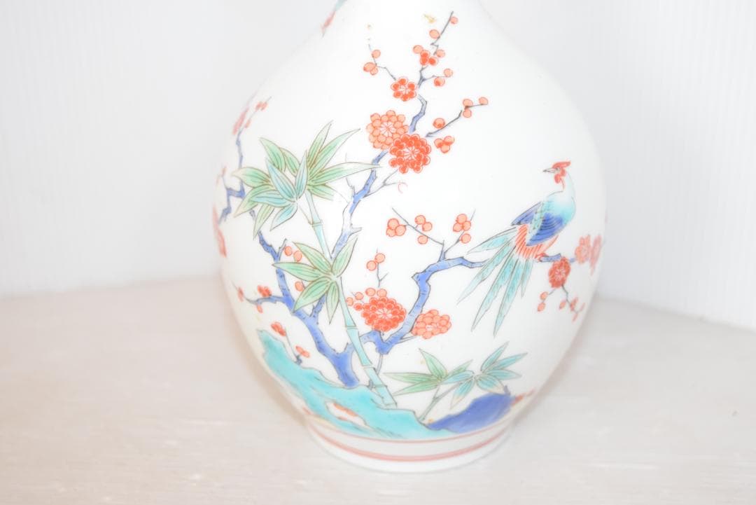 サントリーエクセレンス　有田焼　ボトル　錦鶏菊梅竹文 特級 陶器ボトル