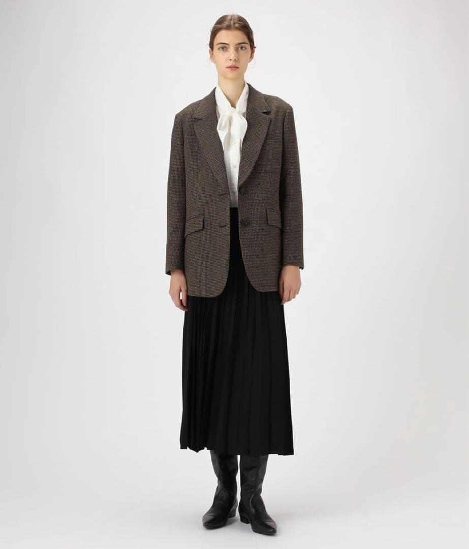 【TOMORROWLAND】【Ballsey】チェック柄 テーラードジャケット