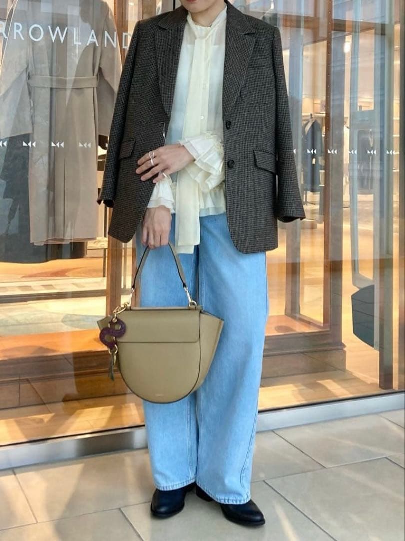 【TOMORROWLAND】【Ballsey】チェック柄 テーラードジャケット