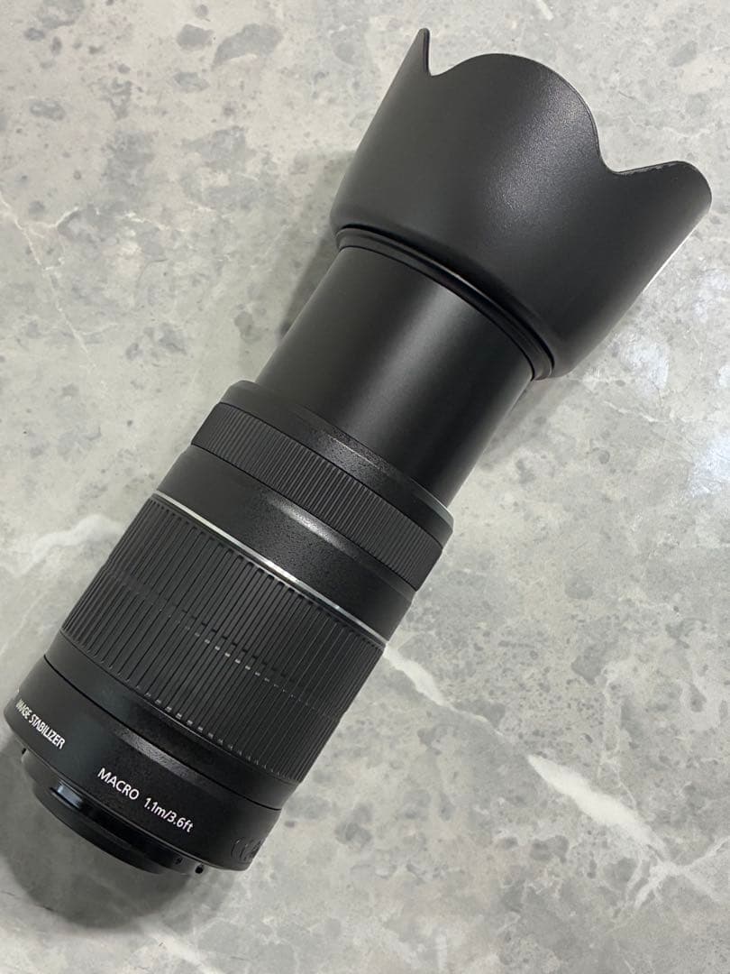 ⭐️美品⭐️ Canon EF-S 55-250mm IS II フード付望遠レンズ