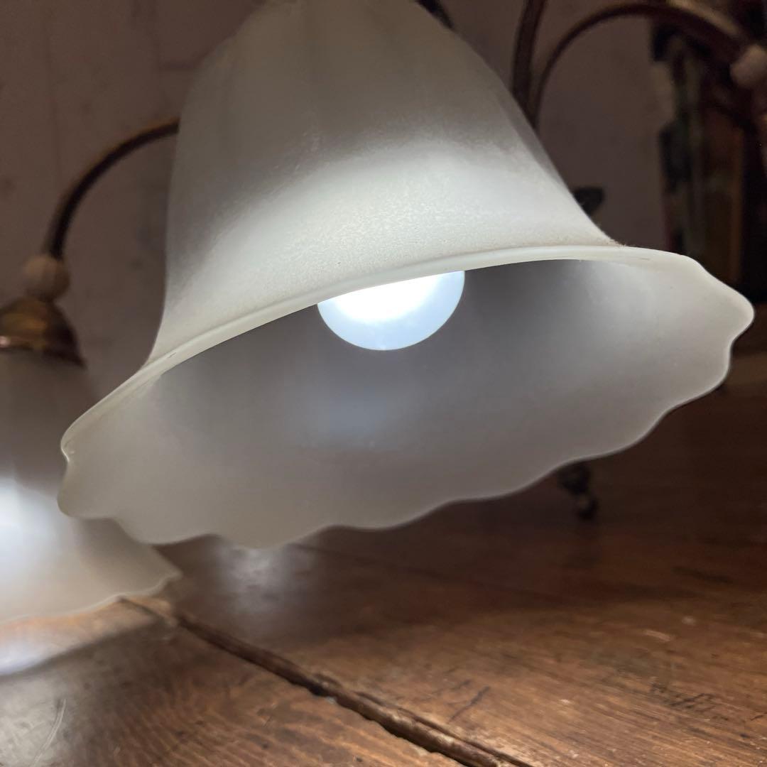 アンティーク コイズミ 白熱灯器具 シャンデリア 天井照明 6灯 96年製