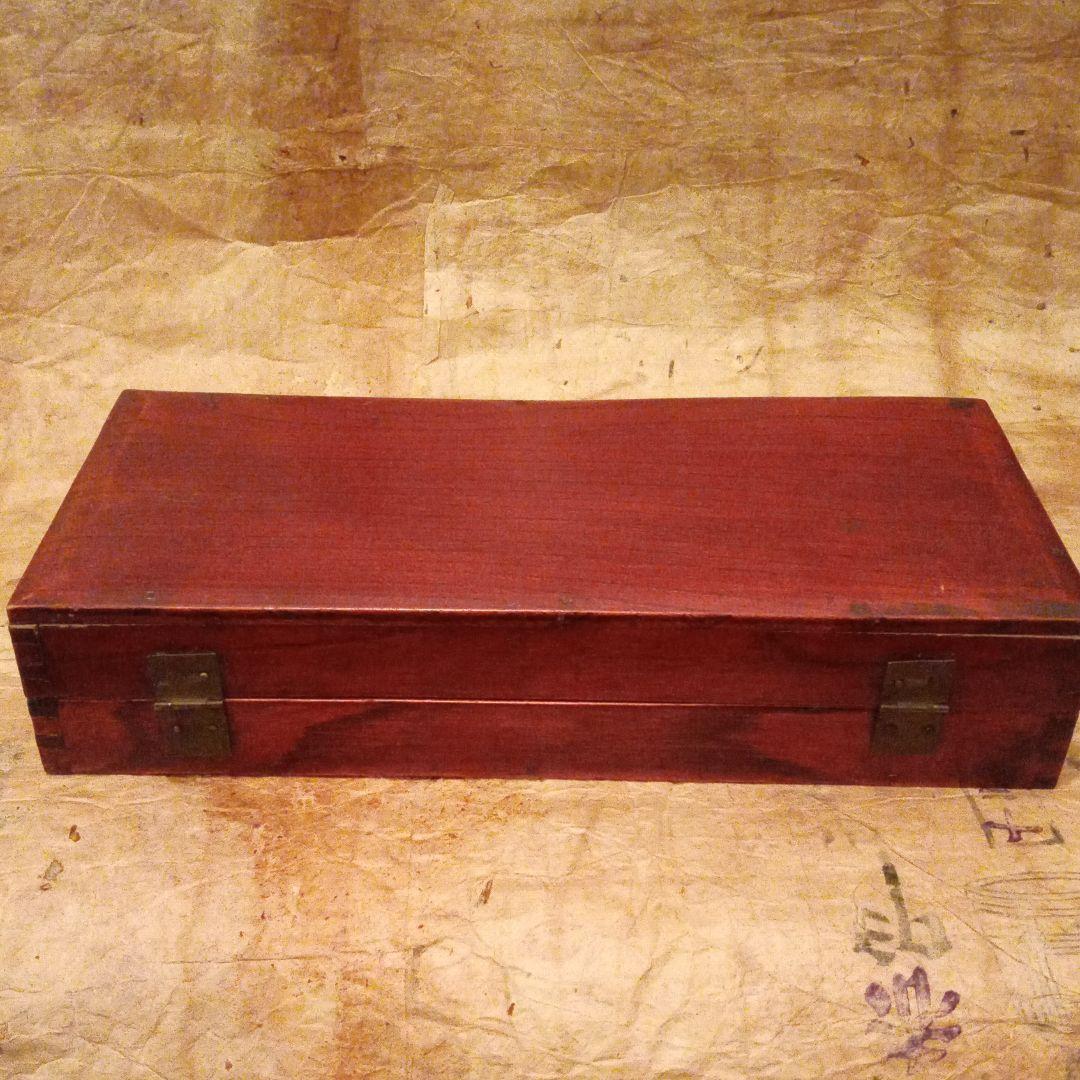 骨董　手元箱　書類箱　李朝　木箱　箱　古玩　古美術　アンティーク