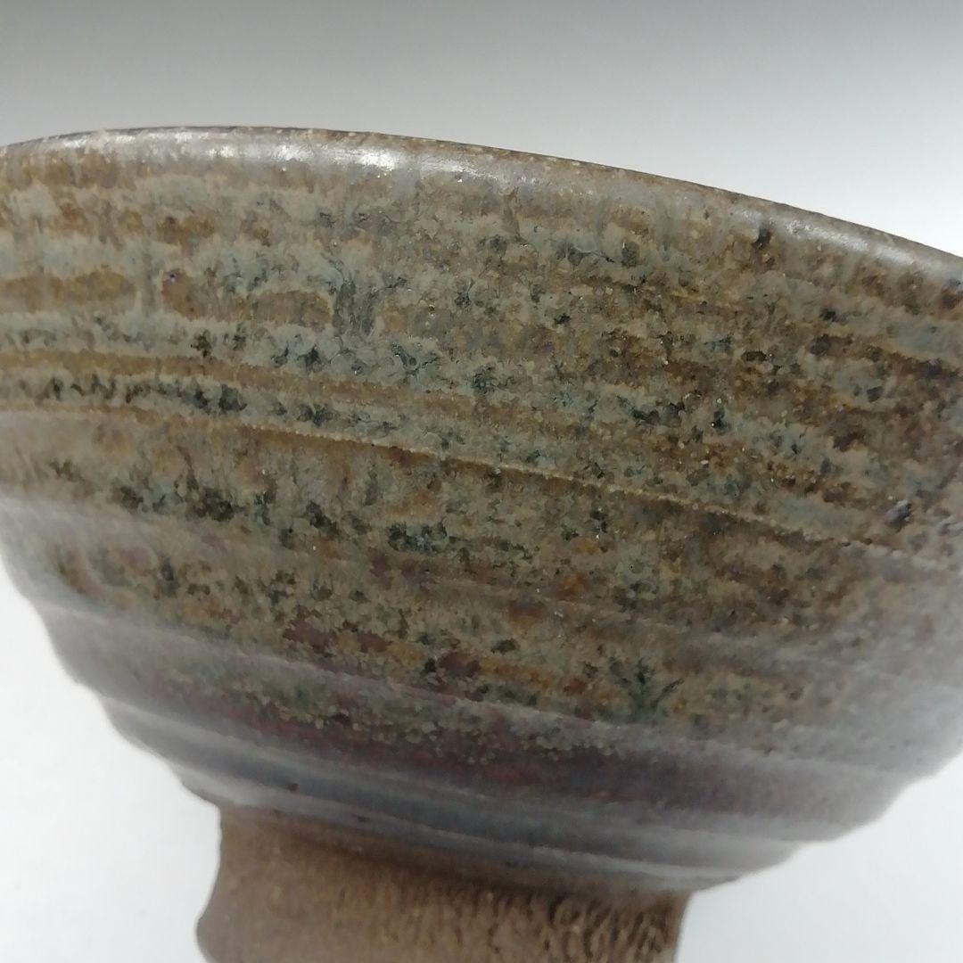 Ｗ２２０　茶碗　『丹波焼』『市野勝助 作』　共箱　抹茶碗　茶道具