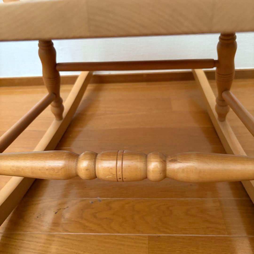 マスターさま商談中　木製ロッキングチェア ナチュラル　飛騨の家具　引取限定　目黒