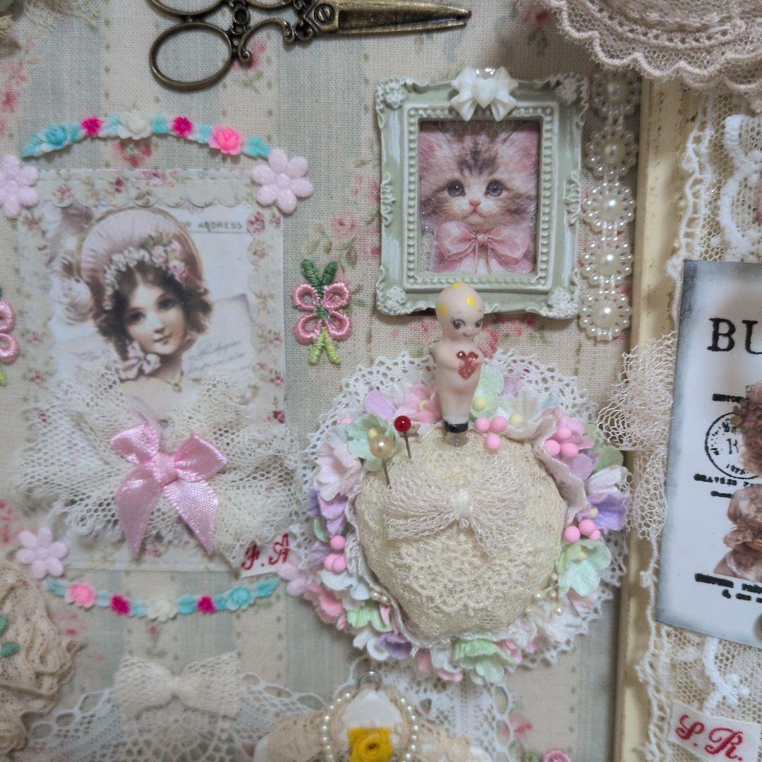 ビスクドール額装♥