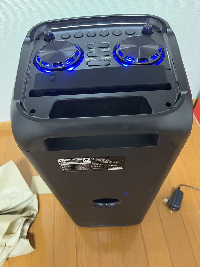 アズマ　ポータブルパーティースピーカー　GRV-PS70WA スピーカー