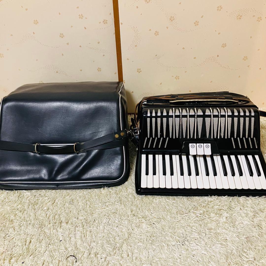 【ソフトケース付】YAMAHA YA-48 アコーディオン 34鍵盤48ベース