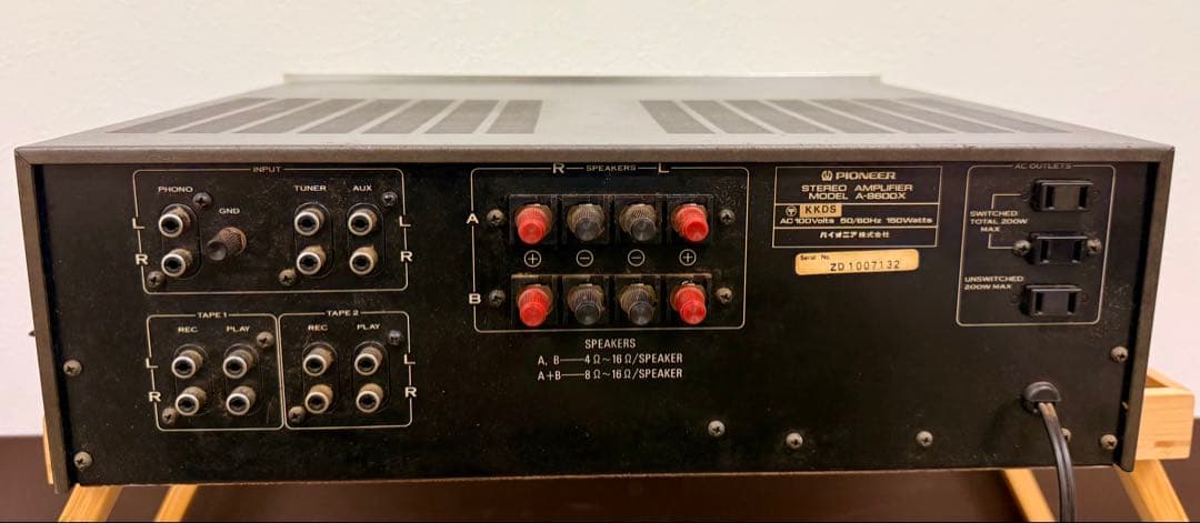 パイオニア（Pioneer）ステレオアンプ「A-8600X」