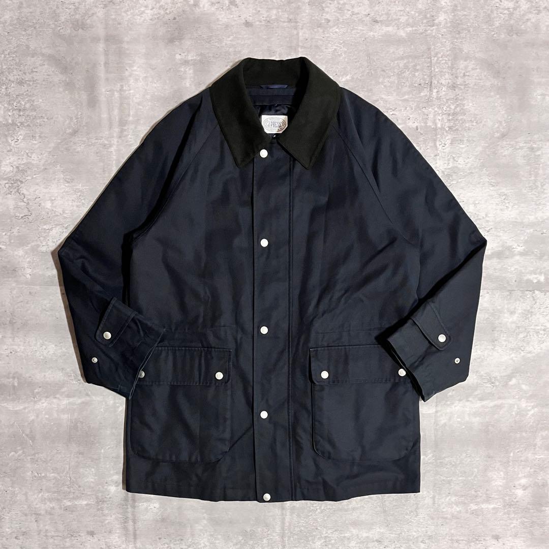 【美品】J.PRESS ライナー付 ハンティングジャケット M ネイビー