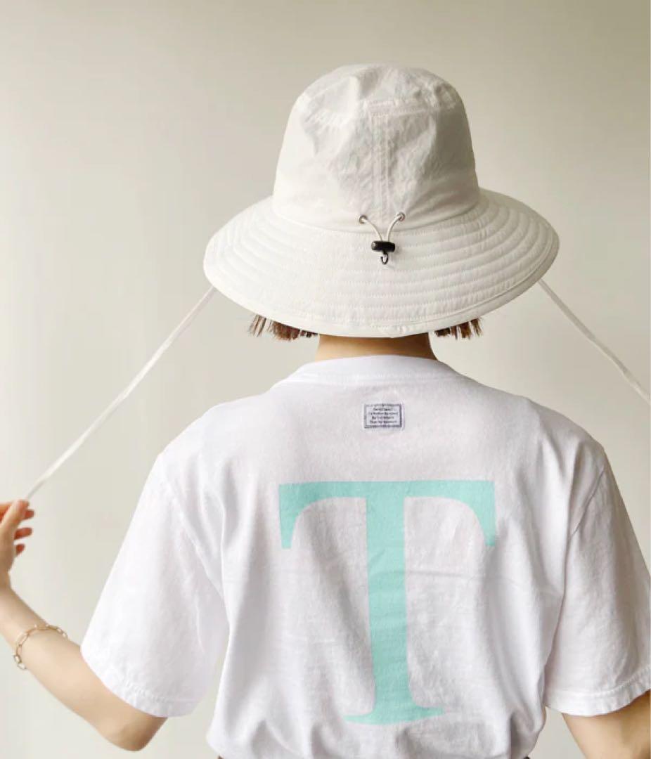 PHEENY フィーニー コットンナイロン ダンプハット ホワイト