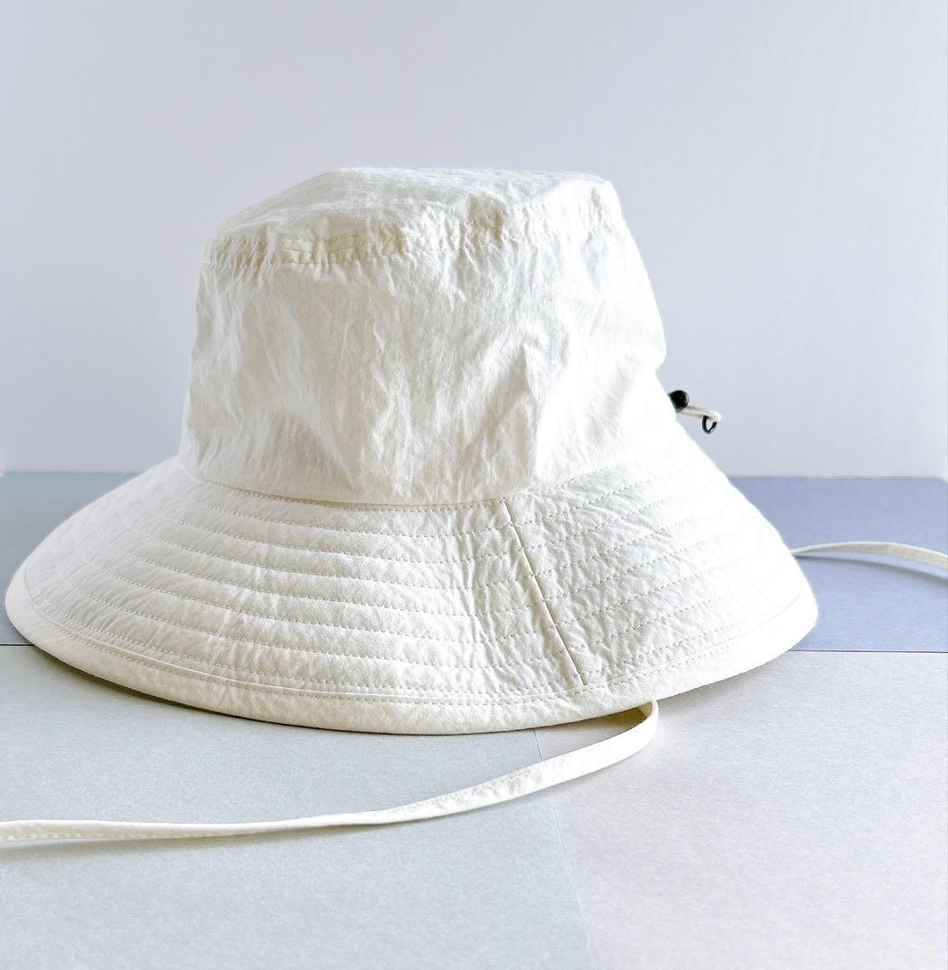 PHEENY フィーニー コットンナイロン ダンプハット ホワイト