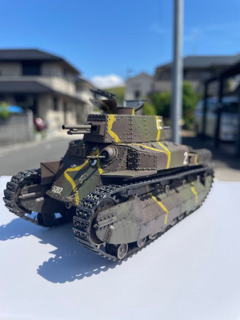 【完成塗装品】ファインモールド 1/35 八九式中戦車甲
