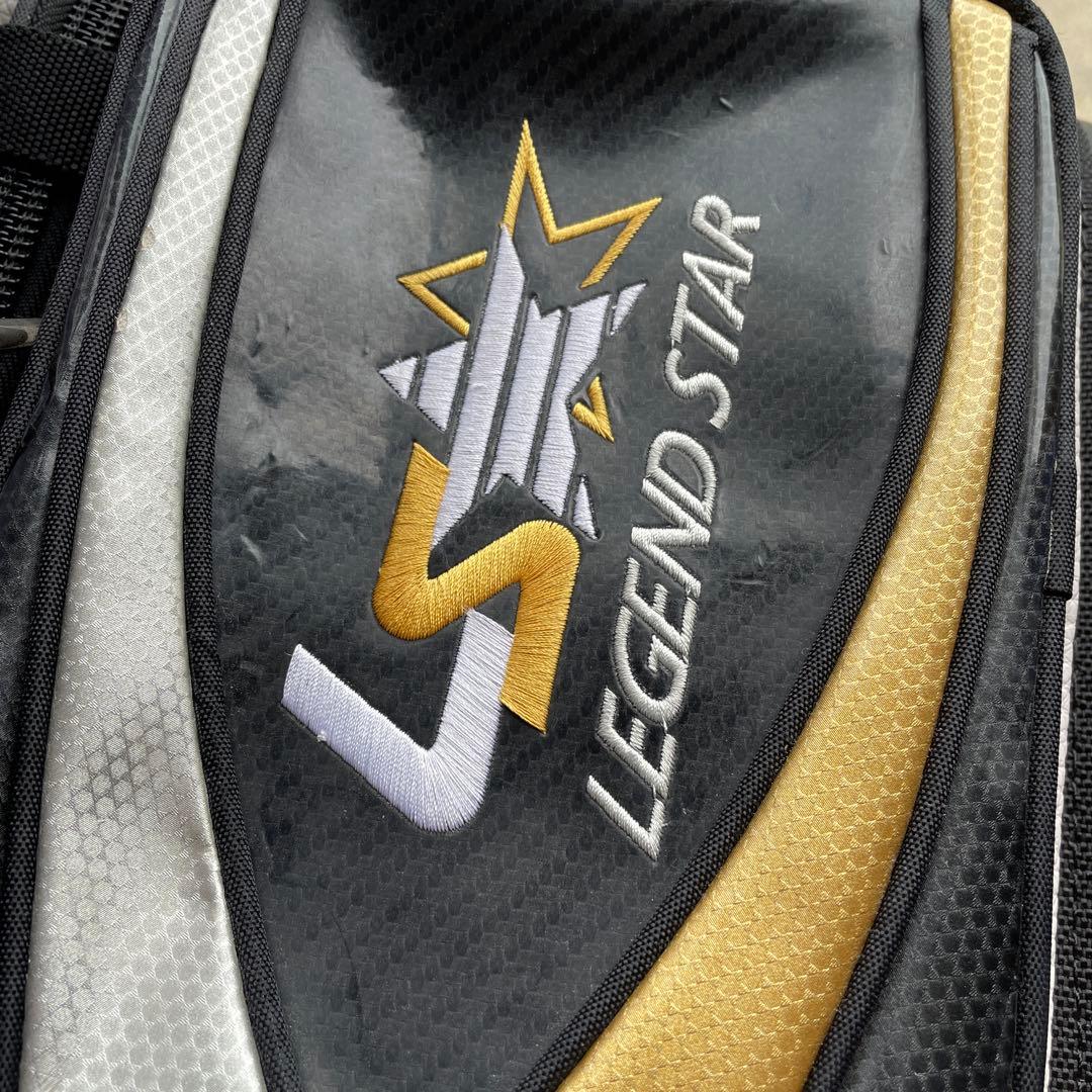 ボウリングバッグ3こ入り　シューズその他備品ポケット付き