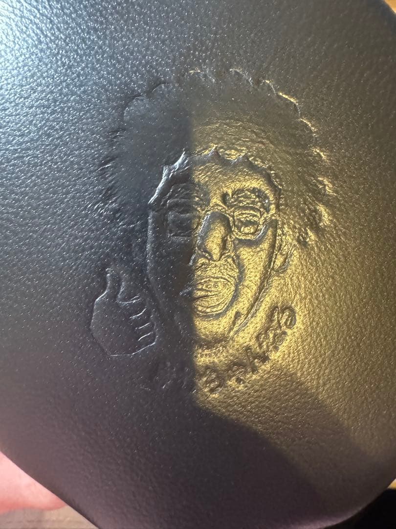 【新品未使用】 きむちゃんねる 魚拓の巾着 （黒×ブルー） 限定販売 シール付き