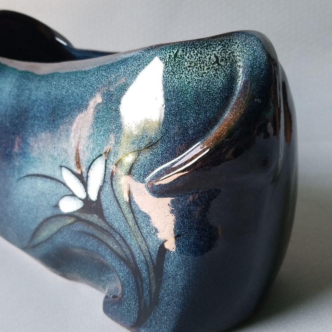 信楽焼 マガジンラック 長さ３０cm