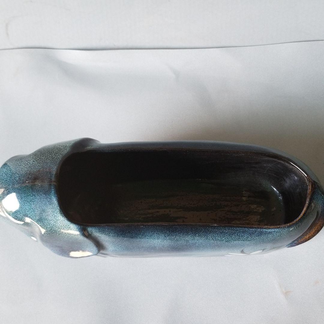 信楽焼 マガジンラック 長さ３０cm