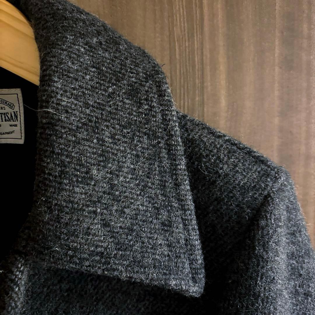 ゴリラGO！ STUDIO D’ARTISAN ウール ダブルピーコート