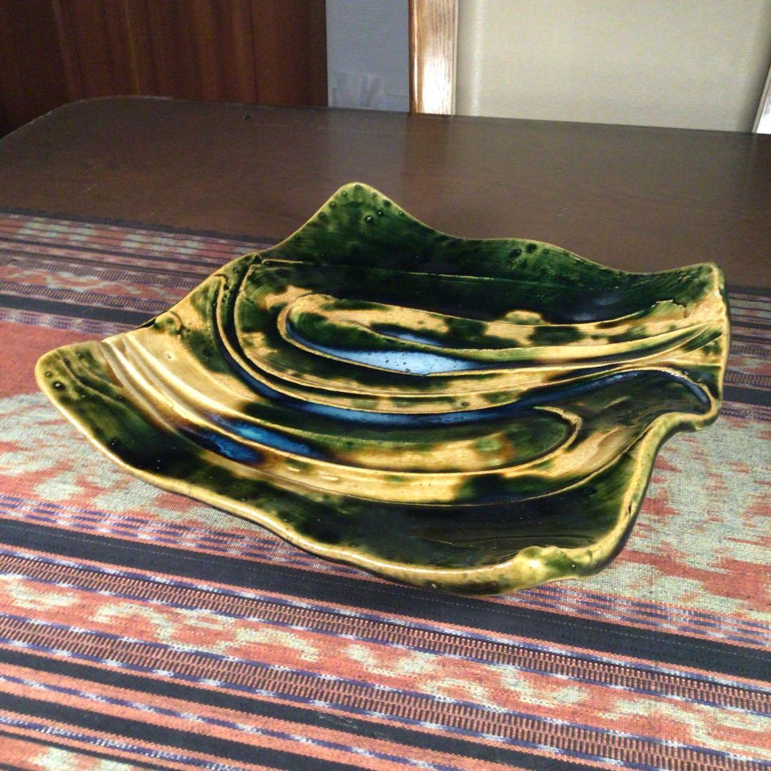 『冬うー特価』　美濃織部焼　白山窯　山田正和　大皿