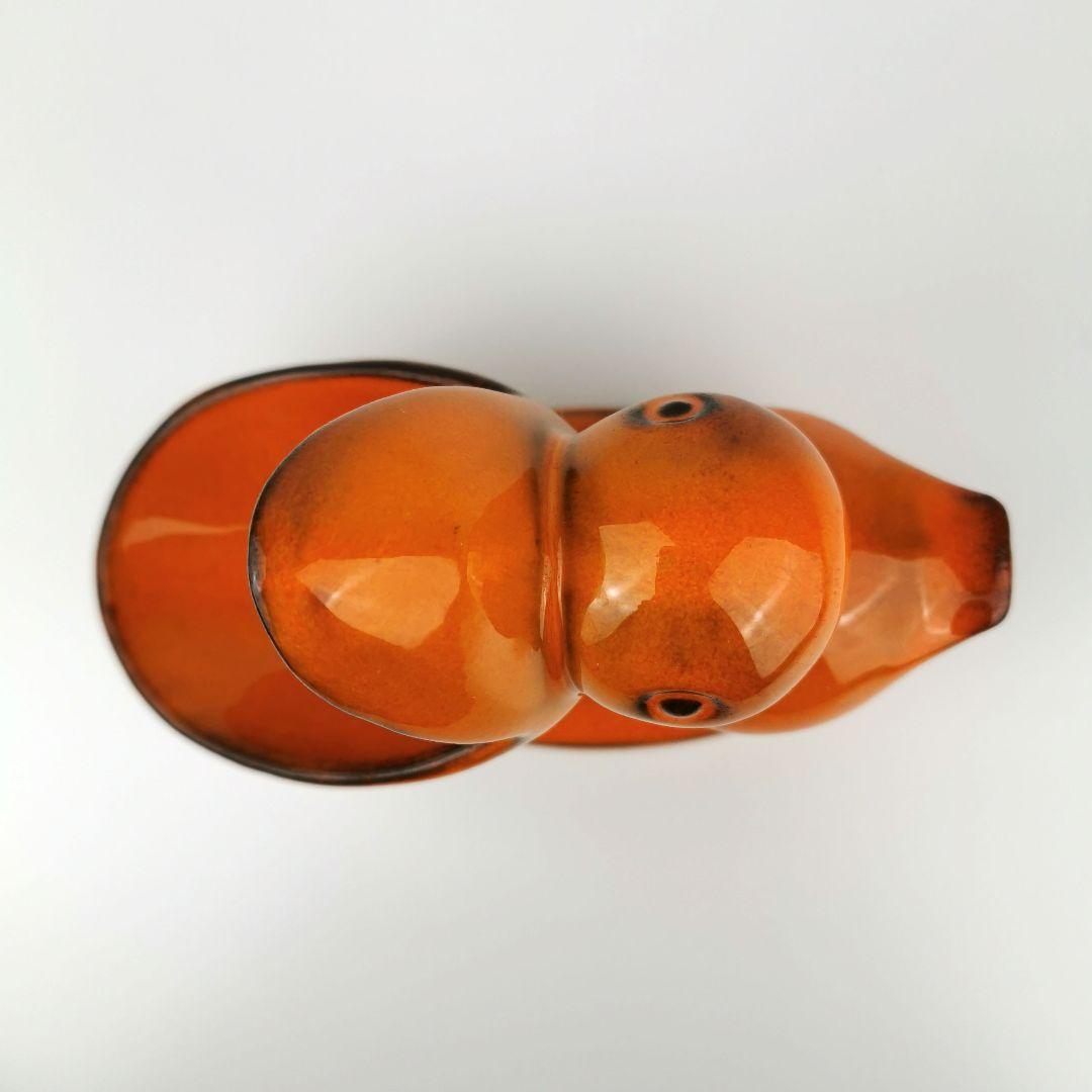 【西ドイツ製 Fatlava 】PAN KERAMIK ペリカン オレンジ