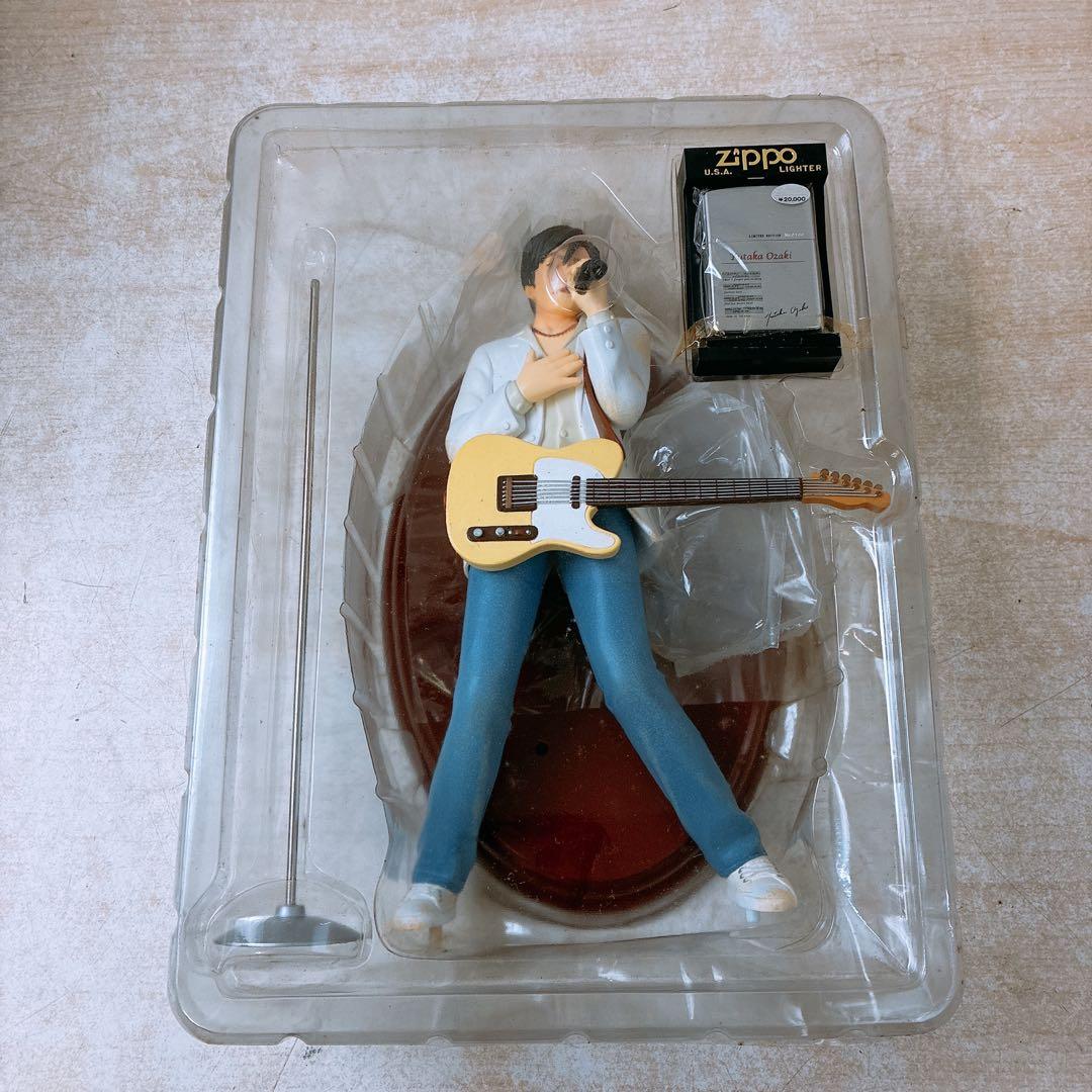 や*ま様 尾崎豊 ジッポライター付フィギュアセット 限定品 箱入 自宅保管品