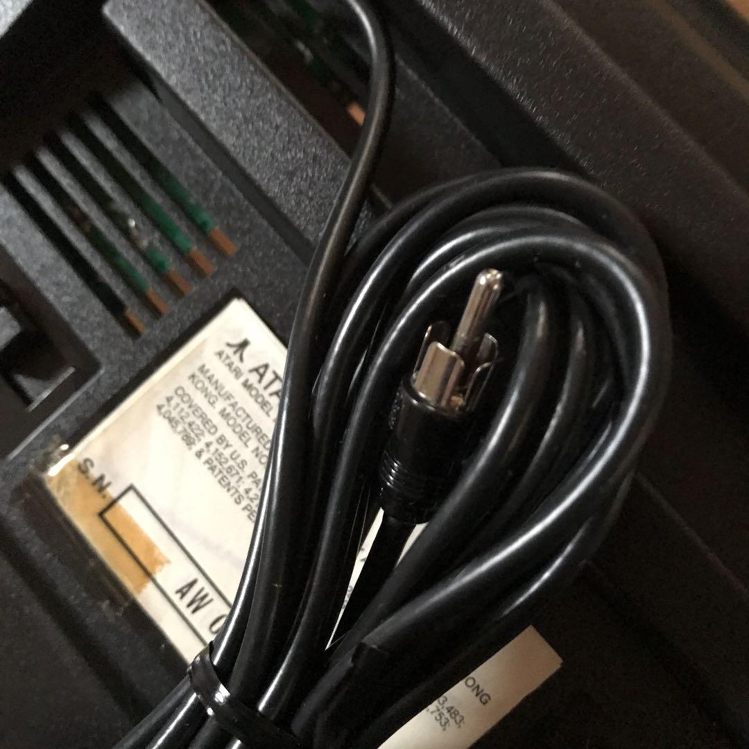 (実家整理中・準備中)ATARI2800本体＋ソフト9本　本体箱以外は美品