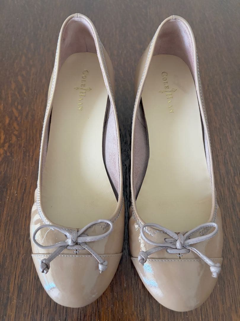 コールハーン　ウォータープルーフ　タリレースウェッジ　6.5/B