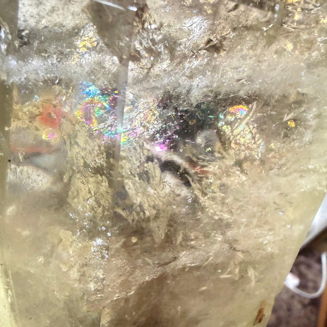 天然石 シトリン アメジストWポイント☘︎ ݁˖.浄化と金運