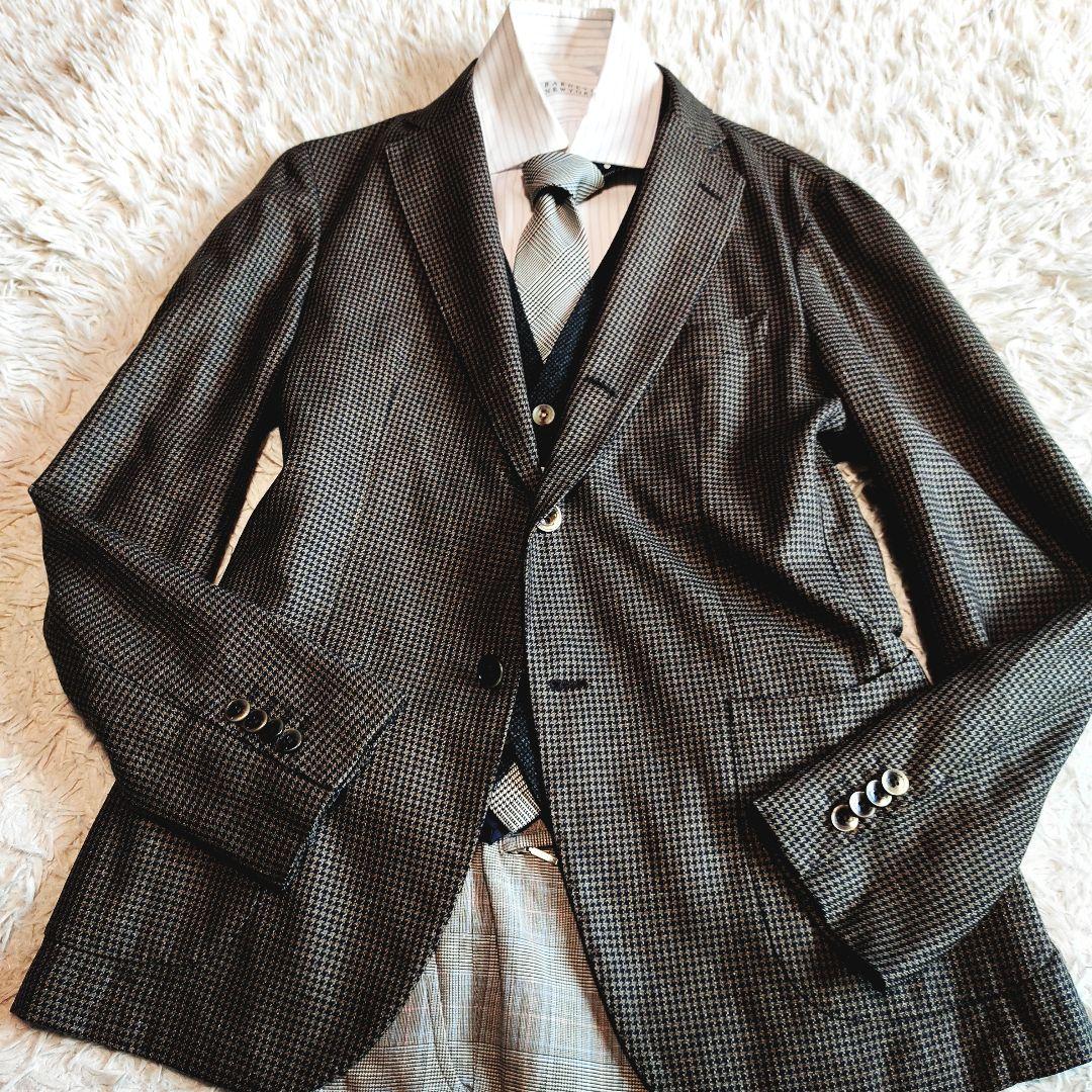 マッキントッシュ インコテックス シップス セットアップ シルク 絹 イタリア製