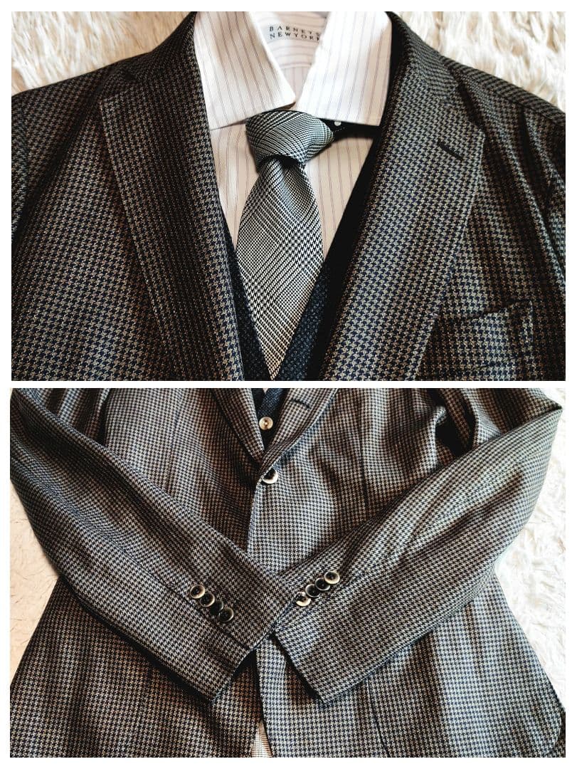 マッキントッシュ インコテックス シップス セットアップ シルク 絹 イタリア製