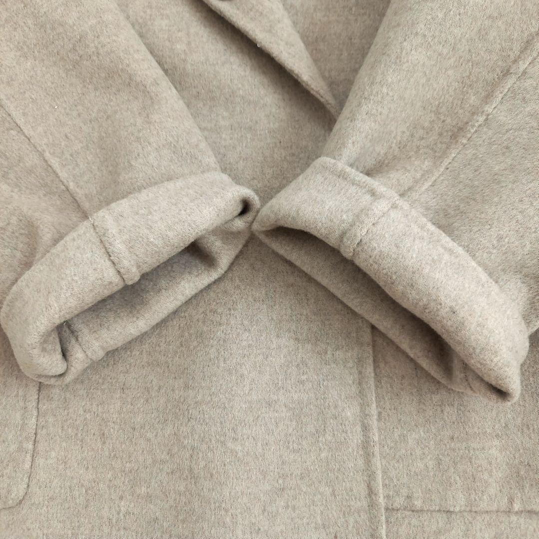 ロクさま スローブイエナ ハミルトンダブルフェイスフードコート ウールリバー