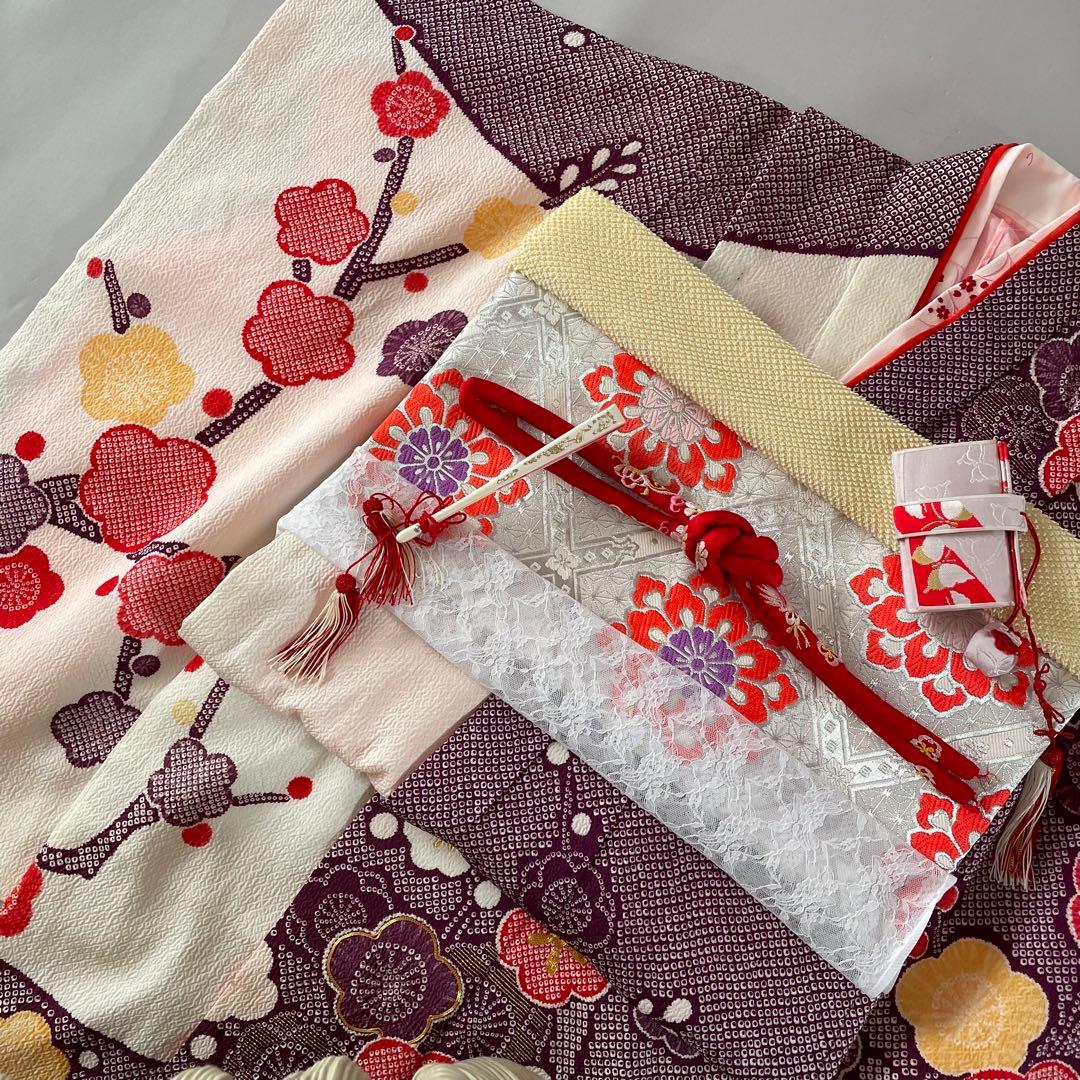 七五三　7歳　お着物セット