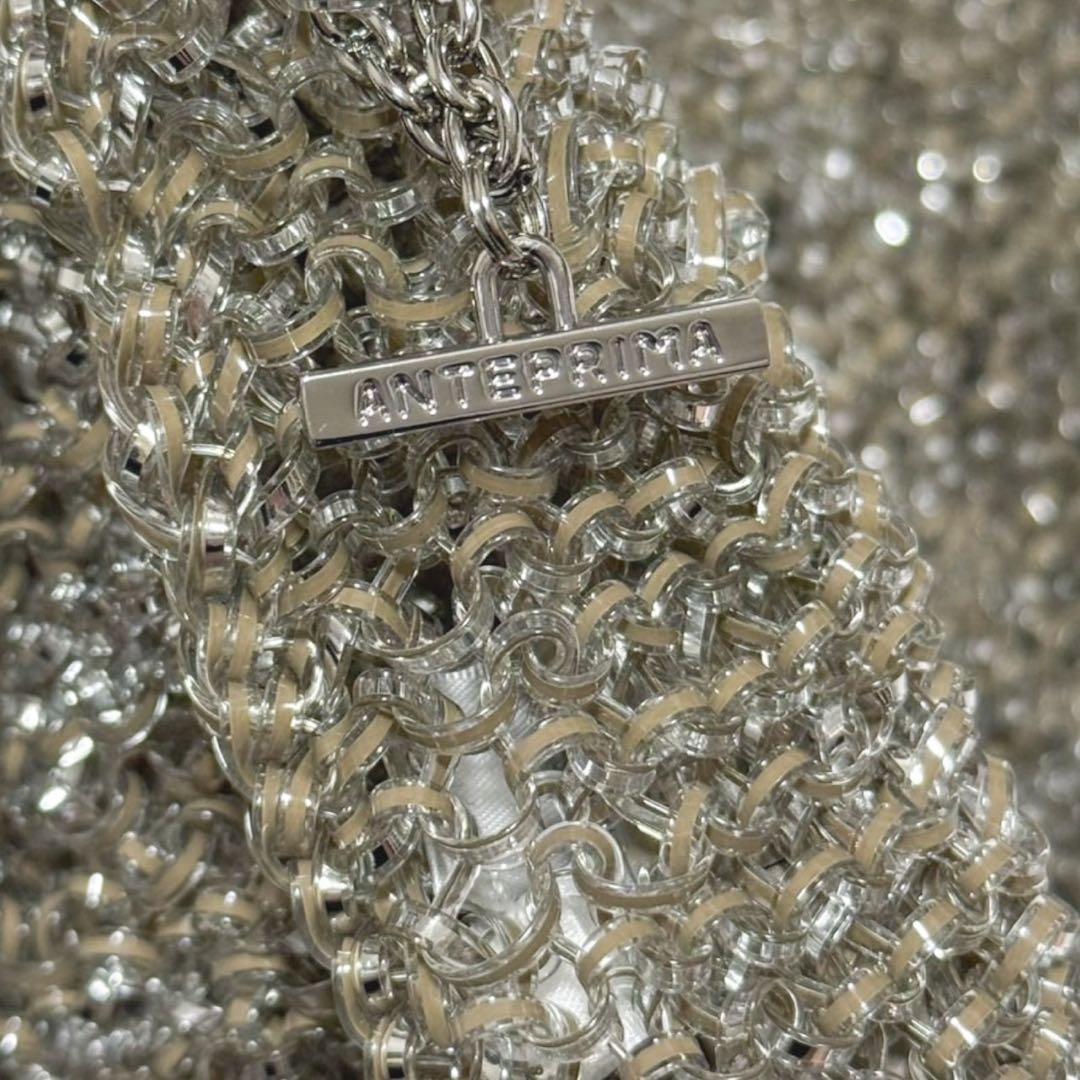 アンテプリマ　ルッケットⅡ ミディアム カーキシルバー　ショルダーバッグ