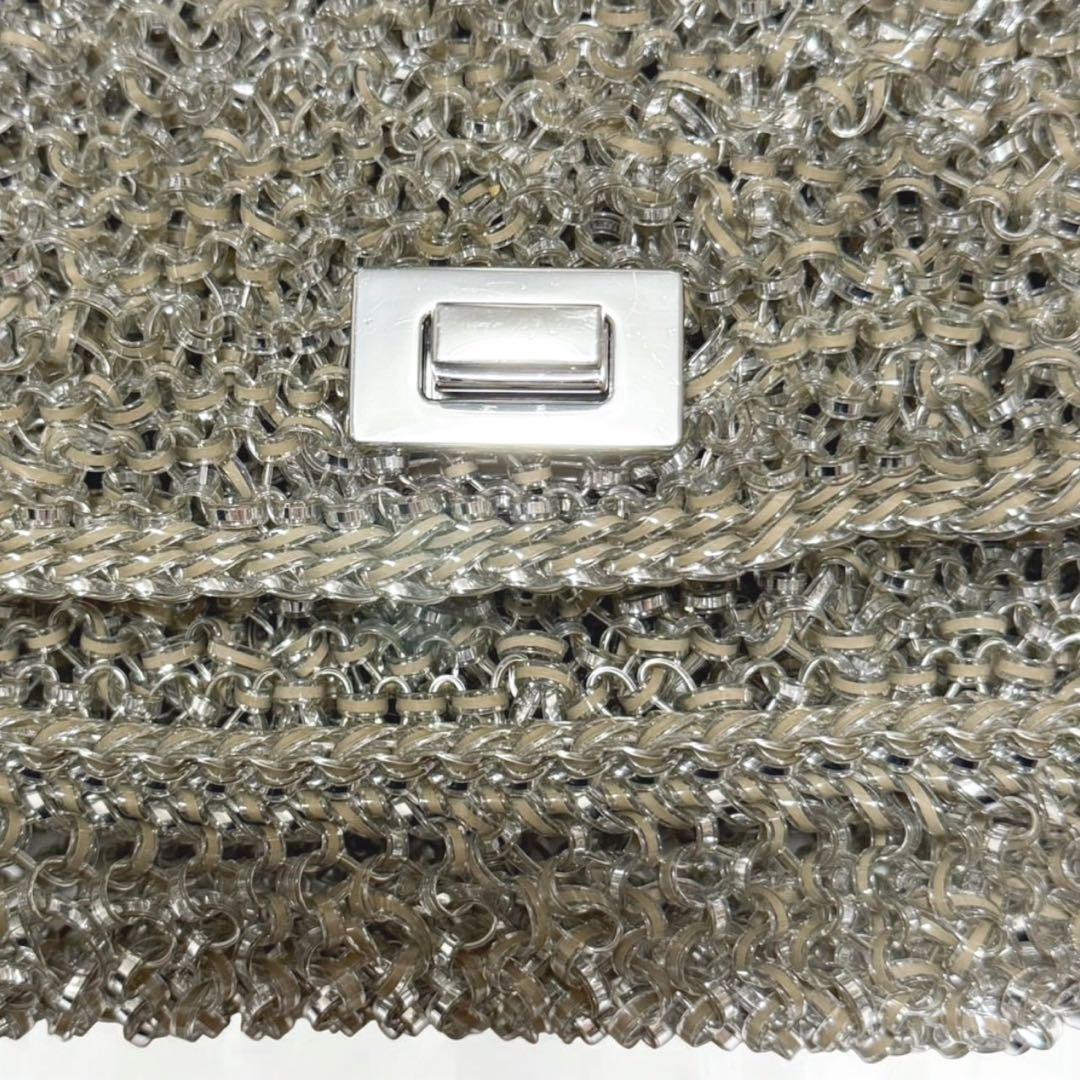 アンテプリマ　ルッケットⅡ ミディアム カーキシルバー　ショルダーバッグ