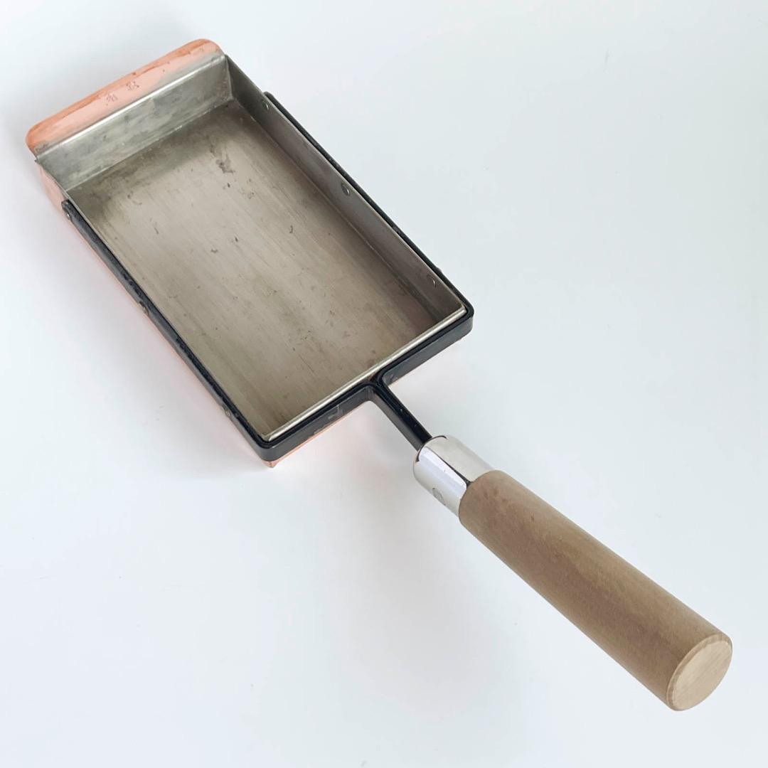 京都 有次 銅製 卵焼き器（玉子焼鍋）10.5✕18cm