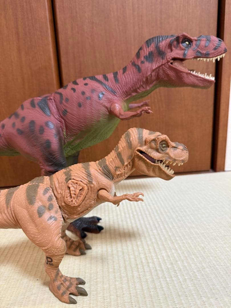 【超希少】93年当時物ティラノサウルス フィギュア 2体セット