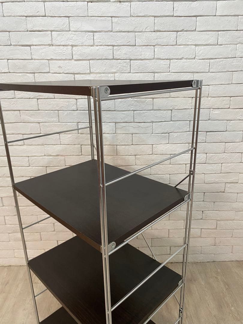 【東京都23区配送無料】無印調　ステンレス　ユニット　シェルフ キャビネット　棚